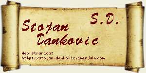 Stojan Danković vizit kartica